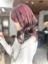 ジゼル 栄 矢場町(Giselle)&nbsp;☆玉腰☆ピンクカラー【名古屋/栄/ブリーチ/ハイトーン】