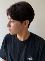 メンズサロンオー 宮崎(Men's salon O.) マッシュヘア 眉カット 刈り上げ ツーブロック 韓国ヘア