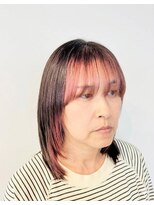 チチョ(chicho)&nbsp;白髪活かし//フェイスフレーミング//大人ミディアム//メテオ