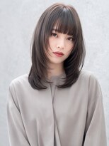 オウル(Owll)&nbsp;＊柔らかミディアムレイヤー×アッシュベージュ＊