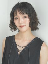 インセプション 銀座(INCEPTION)&nbsp;ボブパーマ/前髪あり/顔まわりレイヤー/20代/30代