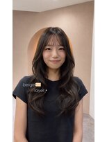 ピシェ ヘア デザイン(Piche hair design)&nbsp;レイヤーカット×ベージュカラー
