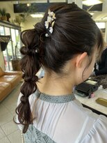 コレットヘア(Colette hair)&nbsp;【miyu】編み下ろしアレンジ