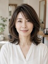 アルボーテルジェ(Art BeAute' ROUGET) 553白髪ぼかし/脱白髪染め/髪質改善/レイヤー30代40代50代60代