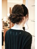 【CORS高崎】ルーズ編み込み☆パーティーヘアアレンジ