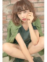 キート(Kiito)&nbsp;【kiito海老名】アンニュイロブ/ランダムパーマ/くせ毛風