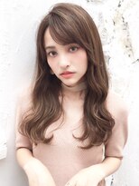 レディロングウェーブヘア
