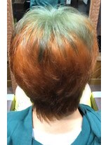 ヘアーデザイン マハロ(hair design MAHALO) パンプキンカラー