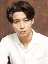 大人のセンターパートショート