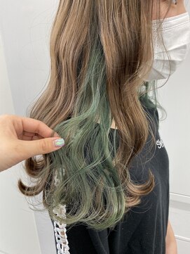 アライブ キチジョウジ(ALIVE Kichijoji) 韓国風ミルクティーインナーカラー/イヤリングカラー