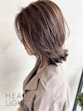 アーサス ヘアー デザイン 公津の杜店(Ursus hair Design by HEADLIGHT) 外ハネボブ×ショコラブラウン×くびれヘア_SP20210704