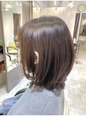 切りっぱなしボブ
