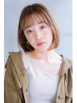 【ARTE表参道/青山】大人可愛い小顔ひし形ボブ×イルミナカラー