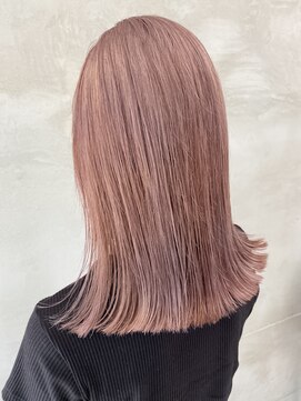 ペスカ 長町南店(pesca) sheer pink gray (2.3bleach～) OIKAWA