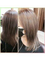 ワンダービューティーサノ(Wonder Beauty SANO) くすみグレーカラー☆