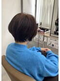 小顔補正立体カット