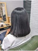 【髪質改善】カット+ハイブリッドカラー+水素トリートメント