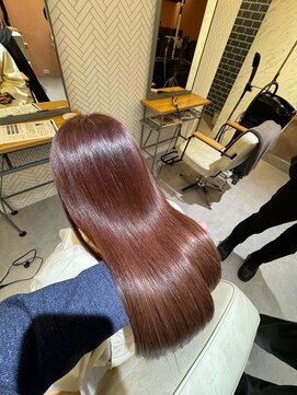 ニノット 武蔵小杉(○nino.) #イメチェンヘアスタイル#似合わせカット#レッドブラウン