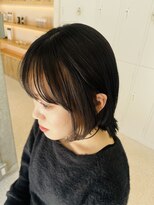 ジーナ 流山おおたかの森(Zina)&nbsp;ヘムライトカラー×お顔周りレイヤー【Zina　大越香苗】