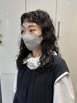 フィグバイアルテフィーチェ(fig by artefice)&nbsp;切りっぱなしロング×ハードパーマ