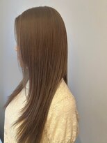 ルーム(Loom.)&nbsp;ブリーチなしダブルカラー透明感ベージュカラー