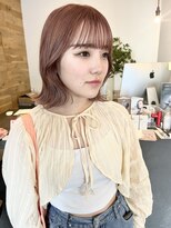 ドルセプラタ(Dulce plata)&nbsp;ダブルカラーフェイスレイヤー大人可愛い結べるボブ20代30代