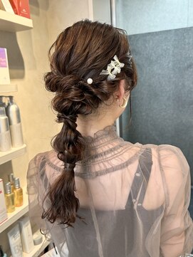 キイ ギンザ(k.e.y GINZA) 編み下ろしスタイル