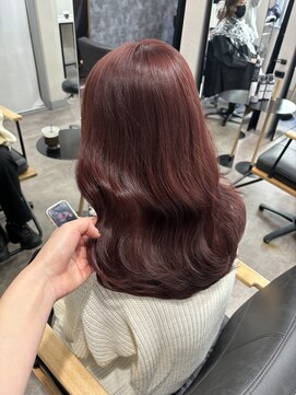 オグジュアリー 表参道(aux.) 《Akari》ワインレッド