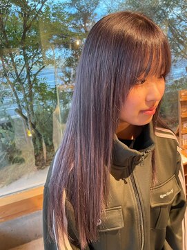 リムヘアーズボウグループ(Rim hairs BEAU group) 滋賀/守山/ロング/ラベンダーアッシュ