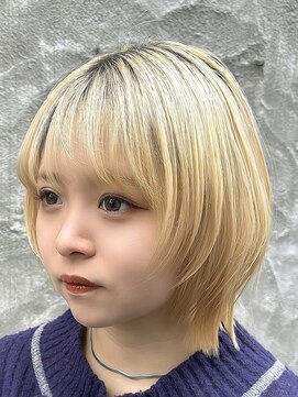 ノイ(noi) レイヤーボブ/ボブカット/レイヤーカット/ブリーチカラー