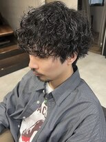 リコ ヘアアンドリラクゼーション 名駅店(LICO HAIR＆RELAXATION)&nbsp;波巻きスパイラルパーマ　名古屋駅/名駅/メンズ