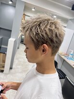 エモー(MoH) スパイキーショート／ハイトーンスパイキー／メンズショート
