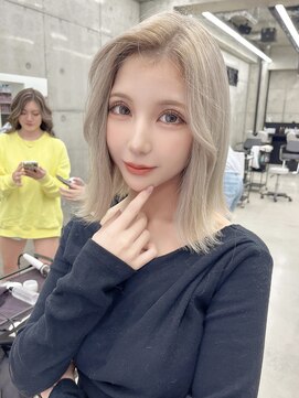 リノート バイ エゴル 名古屋(LINOET by ENGOL) 【LINOET 名古屋】中道晶 ホワイトベージュ