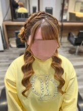 ヘアセット アリエス 新宿駅前店(aries) くるみちゃんヘア.*