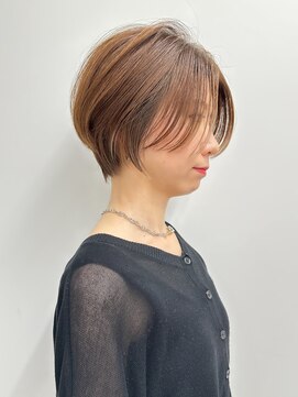 エアー 横浜(AIR) 【寺本】30代40代50代絶壁解消前髪あり小顔前下がりショートボブ