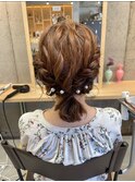 お呼ばれアレンジ♪20代30代40代大人可愛いタイト編みおろし