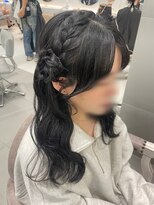 【新宿駅/新宿三丁目/ヘアセット/羊ヘア】