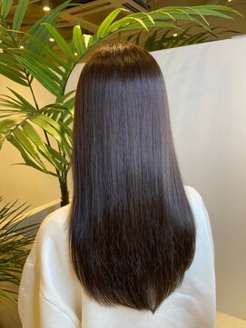 ジーナ 船橋(Zina) 髪質改善＊ロングレイヤーグレーベージュ＊美髪【Zina船橋】