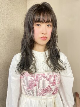 フェンヘアーアイス 中目黒(Fen.hair ici) 20代30代大人可愛いデジタルパーマナチュラルくせ毛風パーマ