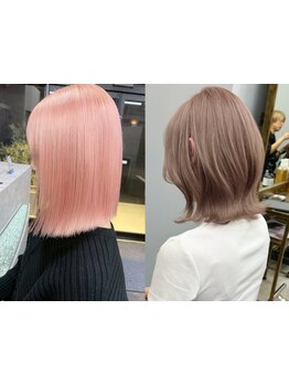 《*お客様の魅力を引き出すカラーデザイン*》ワンカラーでも透明感のある色味で、おしゃれな印象に[郡山]