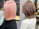 オズ 安積店(OZ)の写真/《*お客様の魅力を引き出すカラーデザイン*》ワンカラーでも透明感のある色味で、おしゃれな印象に[郡山]