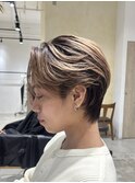 韓国マッシュニュアンスパーマダークアッシュ《用賀》