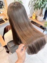 バートランド 白楽(Bertland)&nbsp;島田/髪質改善カラー 透明感 ベージュ 艶髪 白楽 ロング