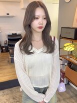 シーン(SCEN)&nbsp;layer cut × lavender beige