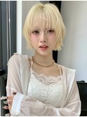 ショート 韓国ハイトーン