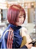 #ボブ#切りっぱなしボブ#ボブヘア#きりっぱなしボブ#ツヤ髪