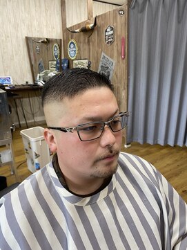 アールズ ヘア(R's hair) スキンハイフェード　印西　理容室　barber