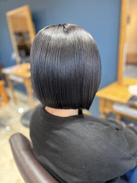 ネイビーヘアデザイン(navy hair design) ボブ