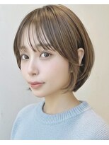 アンドモア(and MORE) ふんわりショートボブ