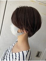 ハープット 府中けやき並木店(HearPut)&nbsp;くびれショート/ショート/顔周りカット/後れ毛/ショートボブ美髪